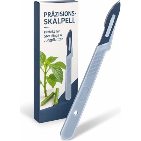 Skalpell Präzisionsmesser Bastelmesser Trimmmesser Schneidmesser Edelstahl (1/5)