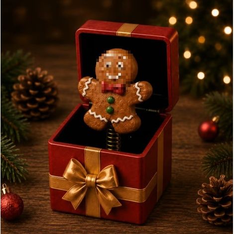 Gigante GmbH -  Coffret cadeau magique de Noël à ouverture facile D -