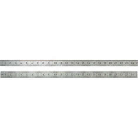 BMI  REGOLO FLESSIBILE IN ACCIAIO, 150 MM, IN ACCIAIO INOX, PASSO BORDO SUPERIORE 1/2 MM, BORDO INFERIORE 1/1 MM, 1 PEZZI, 9620 (1/4)
