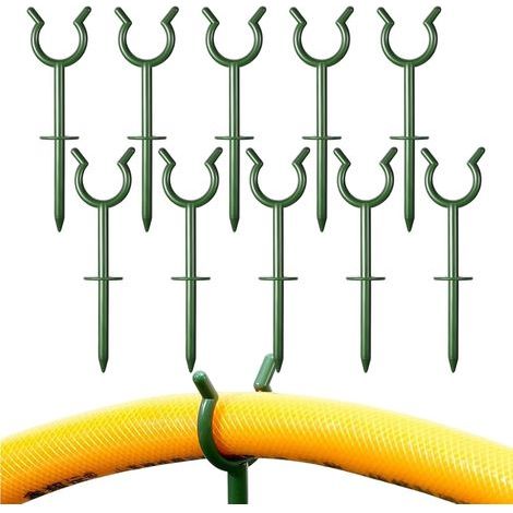 Guides de Tuyau pour Jardin - 10 Pièces Support De Protection Et De Maintien Pour - Guides de Tuyau Renforcés pour Jardin Pour Extérieur Pelouse Arrière-Cour Maison (1/5)