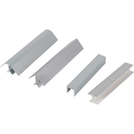 ACCESSORI ZOCCOLI 150 MM RIVESTITO ALLUMINIO
