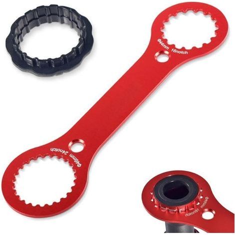 Centerlock-Schlüssel, Centerlock-Werkzeug, Kurbelgarnitur-Werkzeug, Tretlagerschlüssel, Fahrradreparatur, Centerlock-Werkzeug für Bremsscheiben, Fahrradkurbelgarnituren kompatibel mit Dub/TL-FC32 25 2 (1/5)