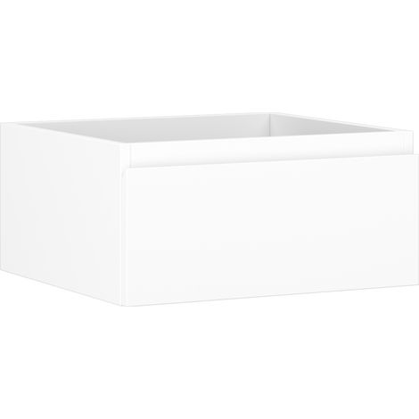 Mexen Orio meuble sous-lavabo 50 cm, 1 tiroir, blanc mat- 91A10-05023-1-BF01 (1/5)