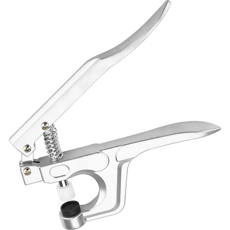 Pince à boutons-pression en alliage d'aluminium pour vêtements, outil de fermeture rapide pour usage domestique et professionnel (1/5)
