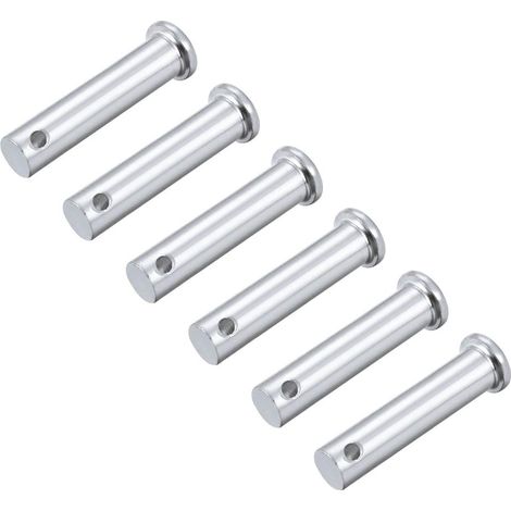 6Pcs Trou Unique Chape Broches 10mm x 45mm Axe Charnière (1/3)