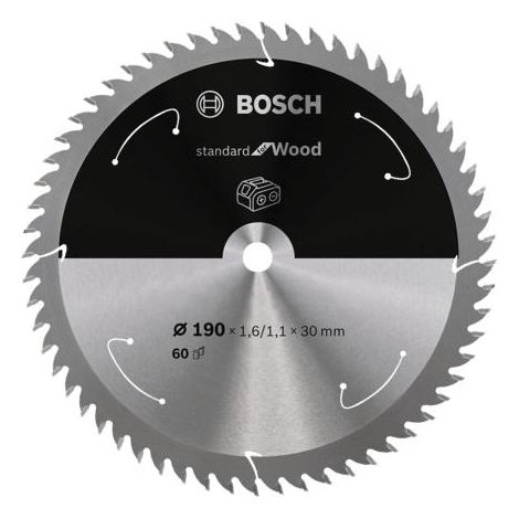 Bosch Standard für Holz Kreissägeblatt 190 mm