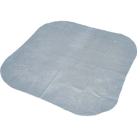 BRAST MSpa Whirlpool Bodenmatte   6 Personen   183,2x183,2cm   Quadratisch   passend für Modelle: Tekapo, Otium, Vito   Wärmeisolierung Bodenschutz