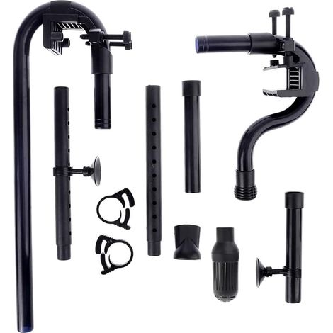 Kit de tuyau d'arrivée d'eau pour aquarium, filtre externe pour aquarium, raccords de tuyau d'eau, tuyau d'arrivée d'eau, tube de sortie d'eau, tube externe pour aquarium,pièces de filtre pour (1/5)