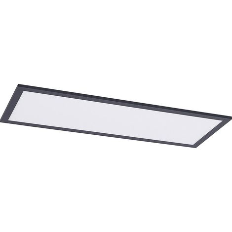 Lindby LED 'Nelios' in Nero da Alluminio