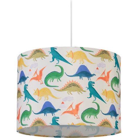Lampada a sospensione Dino per la cameretta dei bambini