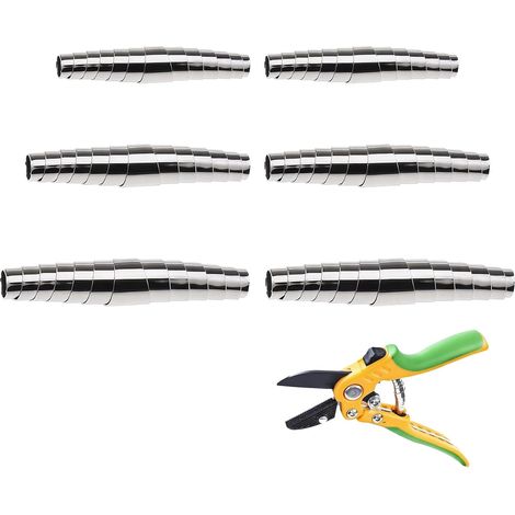 6 Ressorts De Sécateurs,Ressort De Sécateur 6cm 7cm 8cm, Remplacement du Ressort De Sécateur, Utilisé pour Remplacer Les Sécateurs, Améliorer La Performance De Coupe (1/5)