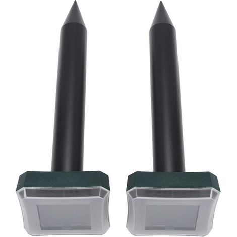 pièces ultrasons solaire serpent souris ravageur rongeur répulsif Anti moustique jardin cour (1/5)
