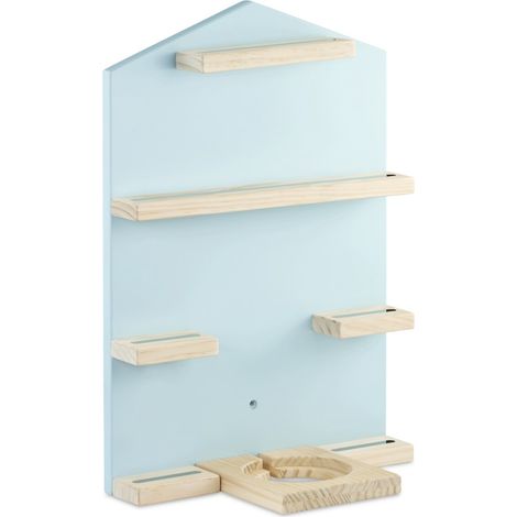Étagère en Bois - Hama - 00132437 - Pour Toniebox - 32 Figurines - Murale FSC (1/5)