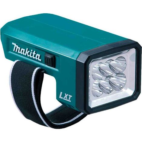 Makita – Lampe torche 18V LXT LED – Autonomie 114h avec BL1860B – Puissance 500 lx à 1m – Compacte et légère pour chantiers humides