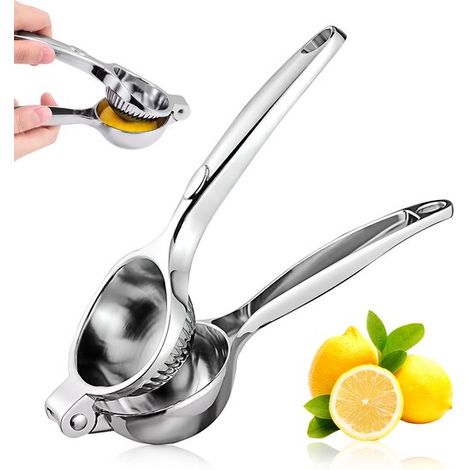 Presse-citron multifonctionnel de fabrication allemande, avec pince à citron manuelle, presse-citron et séparateur de fruits. (1/5)