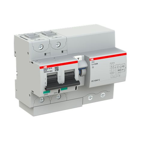 Disjoncteur Différentiel DS800P 2P 125A Cbe B 30mA Type A-APR immunisé 2CCG001338R0001 ABB G151807