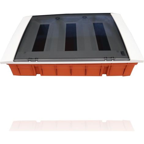 GEWISS GW40239TB - Centralino da arredo da Incasso con Portello - bianco - 36+3m (1/7)