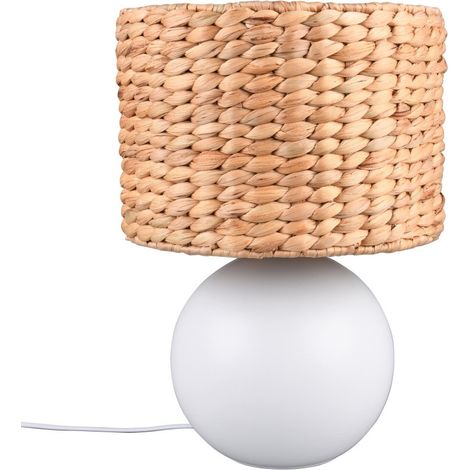 Lampe design, Lampe à poser Ø28 cm Vina Blanc en Céramique, TRIO (1/5)