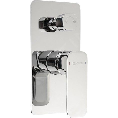 Sapho Spy - Mitigeur encastré de douche, 2 sorties, avec inverseur, chrome PY43 (1/2)
