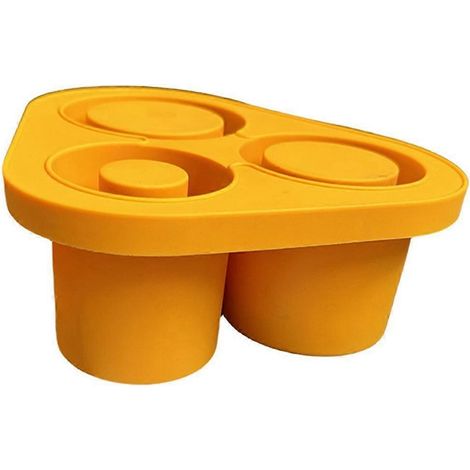 Bacs à glaçons avec couvercles pour tasses, bacs à glaçons cylindriques en silicone pour congélateur, moule à glaçons en silicone pour congélateur - B (1/5)