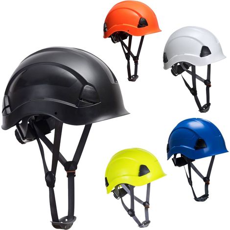 Portwest PS53 Casco di Sicurezza Leggero per Lavori in Altezza, Arancione