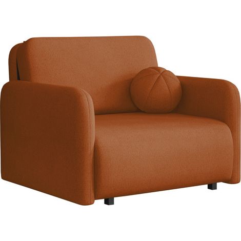 Sillón Columbus 240, Velo 627, 85x100x103cm, Tapiz, Patas: Madera, 0, Muebles ya montados (1/5)