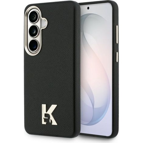 Karl Lagerfeld K Metal Logo MagSafe Hülle für Samsung Galaxy S26 Schwarz (1/5)