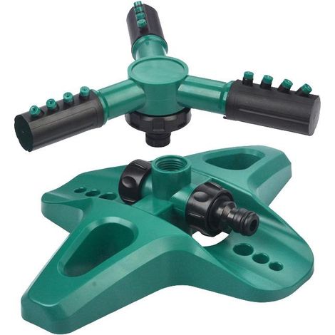 Arroseur automatique, système d'arrosage automatique pour pelouse et jardin, système d'irrigation rotatif à 360° (1/4)