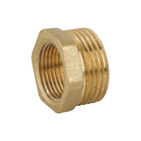 RIDUZIONE MF IN OTTONE GIALLO 3/4 x 3/8 (1/2)
