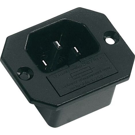 Connectique pour appareils réfrigérants série (connecteur réseau) 42R K & B 42R321111 embase mâle verticale Nombre total de pôles: 2 + PE 10 A n D76319 (1/5)