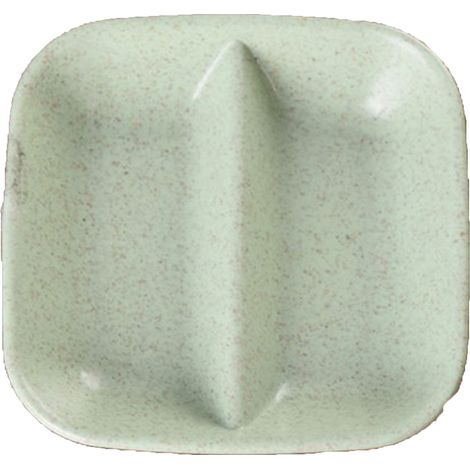 Bol en paille de blé compartimenté, pratique pour sauce, petit bol à trempette compact vert pour cuisine maison (1/5)