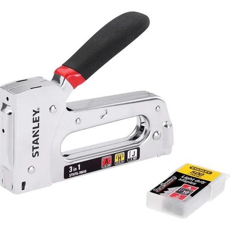 Stanley TR120 3-in-1 Heftgerät aus langlebigem Metall