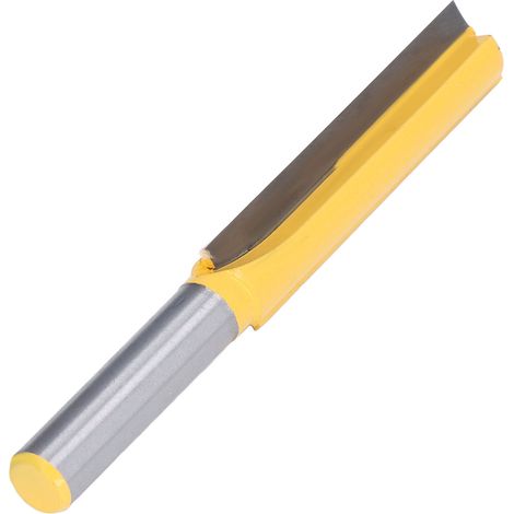 Gerader Bündigfräser mit 1/2-Zoll-Schaft, hohe Präzision, stoßfest, Rücklaufsperre, Holzbearbeitung, Fräswerkzeug, professioneller Kopierfräser, 12,7 mm Schaft, langlebige Holzbearbeitung. (1/5)