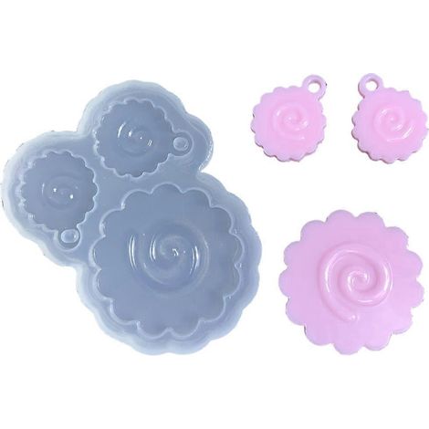 DIY-Kristall-Epoxidharz-Silikonform für Anhänger, Fischkuchenform, Dekorationsform.