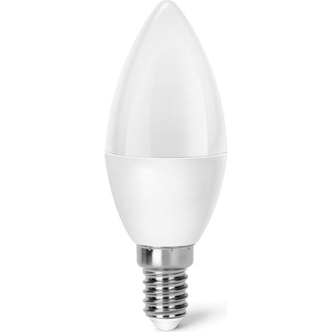 LED C37 E14 9W : illuminez votre espace de manière efficace et respectueuse de l'environnement. Cette ampoule offre 800 lumens de lumière chaude, idéale pour créer une atmosphère chaleureuse (1/2)