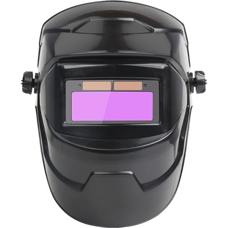Casque de Soudage Lunettes de soudage Casque de Soudage Caméléon Grande vue Vraie couleur Alimentation solaire Auto-obscurcissement pour Soudure à l'arc Meulage Coupe (1/5)