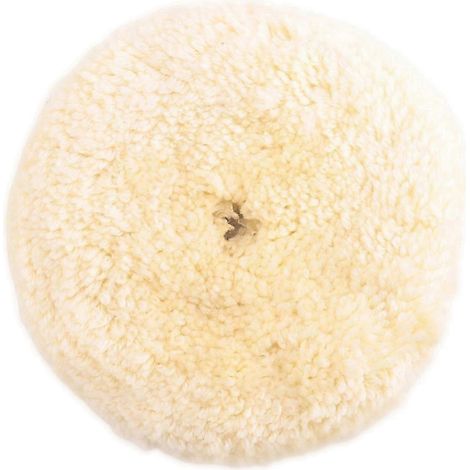 Tampon de polissage en laine douce de 180 mm (7 pouces), compatible avec les voitures, de bonne qualité. WHBYV (1/4)