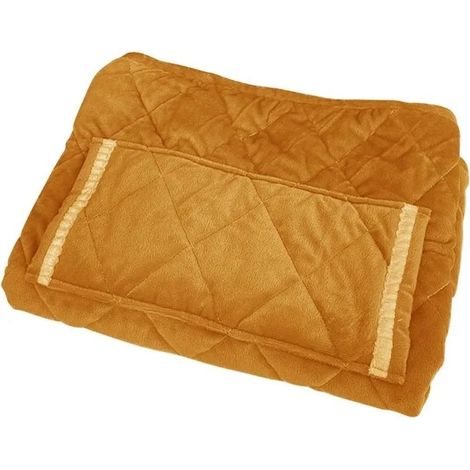 Couverture chauffante sans fil, rechargeable par USB, en polaire, lavable, chauffage rapide, 60 x 80 cm (1/5)