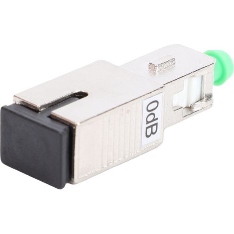 Connecteur hybride fibre optique SC APC mâle vers SC UPC femelle simplex 9/125 pour baie de brassage et réseau télécom (1/5)
