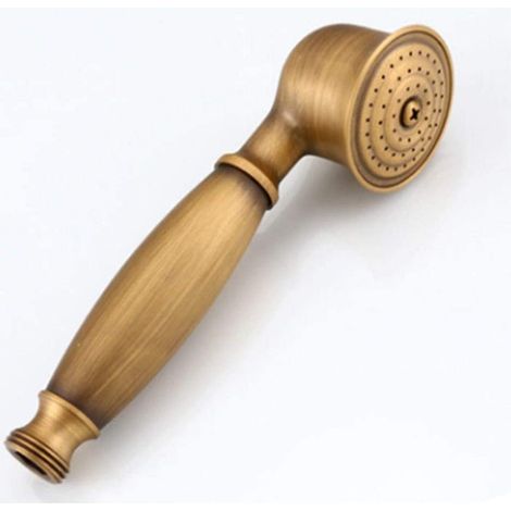 ZOLGINAH Tête de Douche, Ensemble de Douche, Douche de téléphonie rétro en Laiton, utilisée dans la Salle de Bain et la Salle de Douche-cuivre (Color : Copper Shower Head) (1/5)