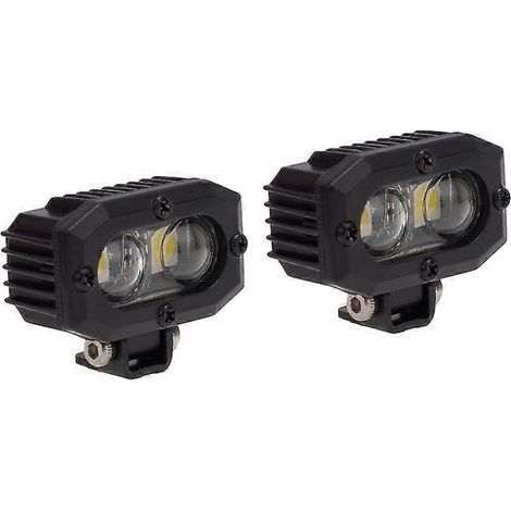 Phare LED longue portée pour voiture RC, compatible avec les crawlers RC 1/10 Traxxas, lot de 2 (1/2)