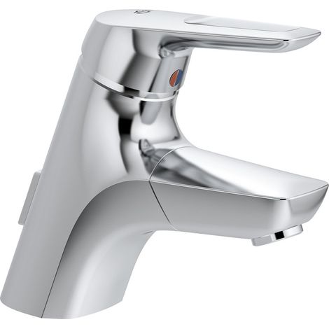 Ideal Standard A5654AA Ceramix Blue Miscelatore monocomando lavabo con bocca estraibile, cromato (1/4)