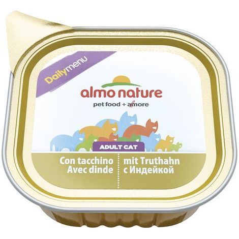 Almo Nature Quotidien Barquette pour chat 100 g - Turquie 100 g
