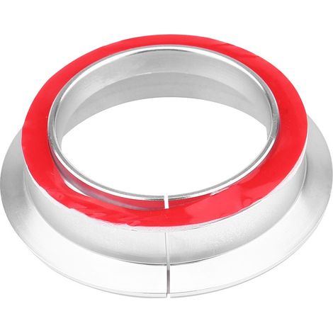 Anneau lumineux de commutateur d'allumage, cache-trou de clé argenté pour Ford Focus 2005-2018 (1/5)