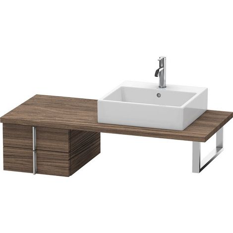 VERO mobile basso consolle 285x400x518mm noce scuro