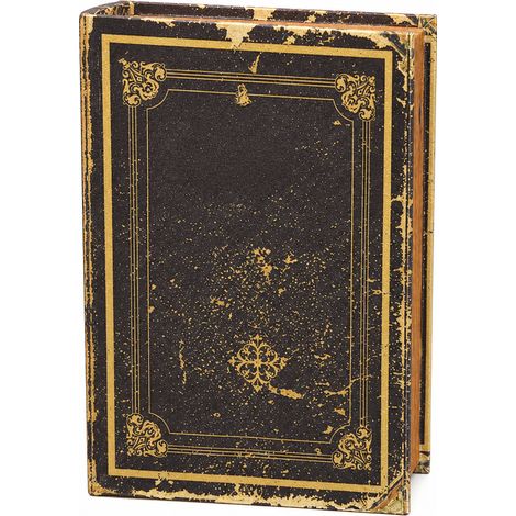 Boîte-livre en bois décorative, motif Tour Eiffel, taille grande (1/5)