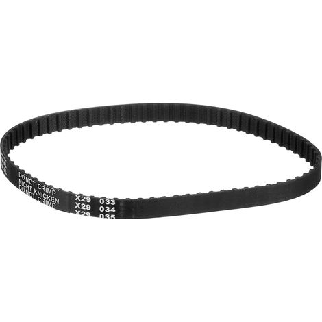 150XL 037 Timing Belt 75 Teeth Black Rubber Toothed Belt, 10mm Width, 5.08mm Pitch, Timing Belt for 3D Printer (1/5)
