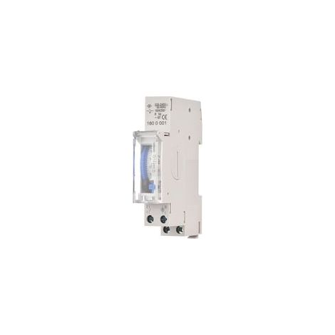 Minuterie mécanique 24 heures AC 220-240V Intervalle de 15 minutes 96 fois ON/OFF Minuterie électrique programmable Installation sur rail DIN Commutateur relais (1/4)