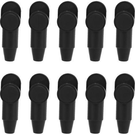 10 Pièces Capuchons en Silicone pour Bornes de Batterie - Protection et Sécurité Optimale (1/5)