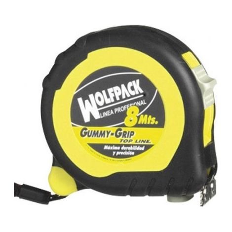 Flexometro magnetico grip topline con freno 5 metros / 19 mm.
